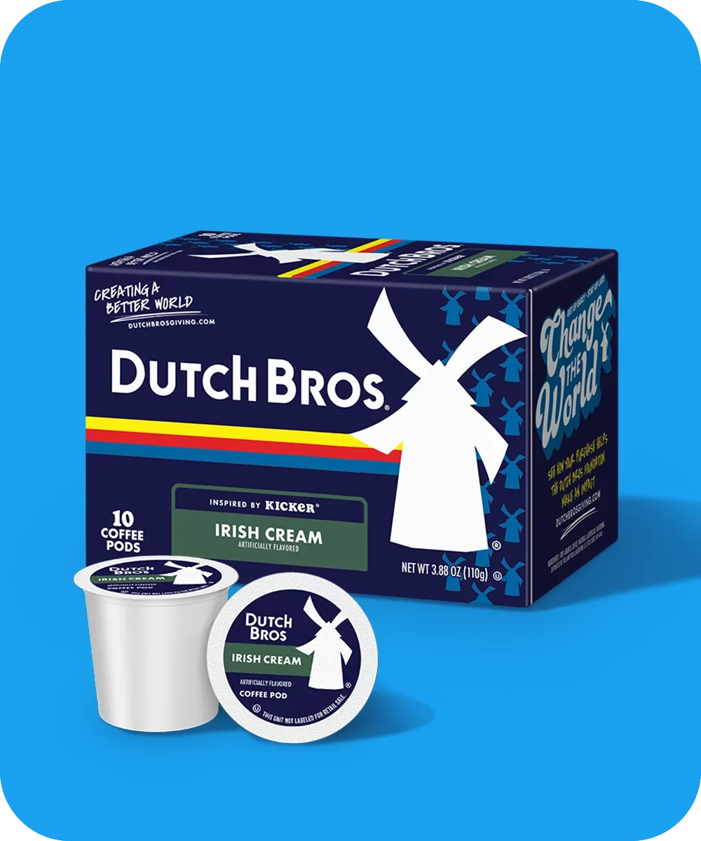 dutch bros irish cream coffee pods 